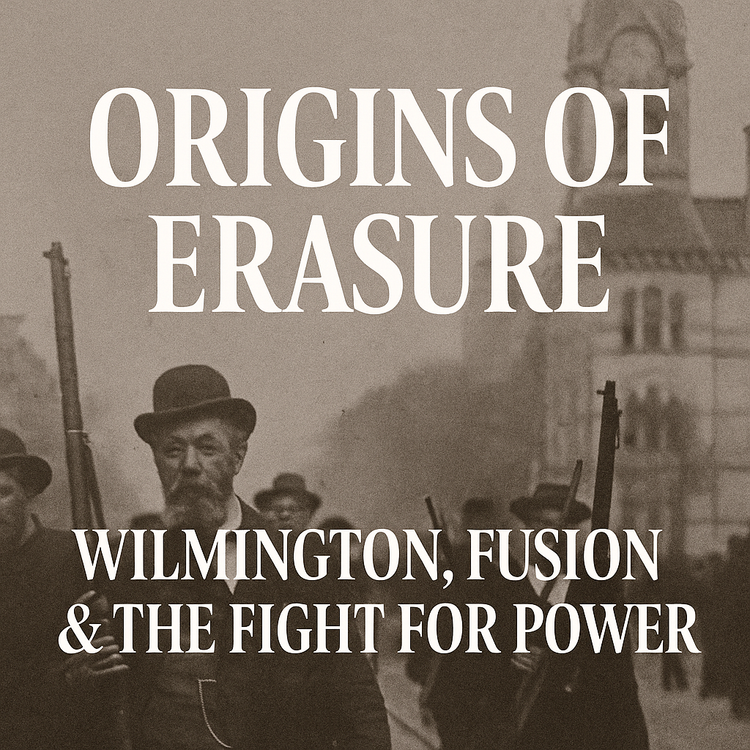 🧱 Part I: Origins of Erasure — Wilmington, Fusion & the Fight for Power