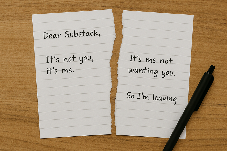 Why I Ghosted Substack for Ghost