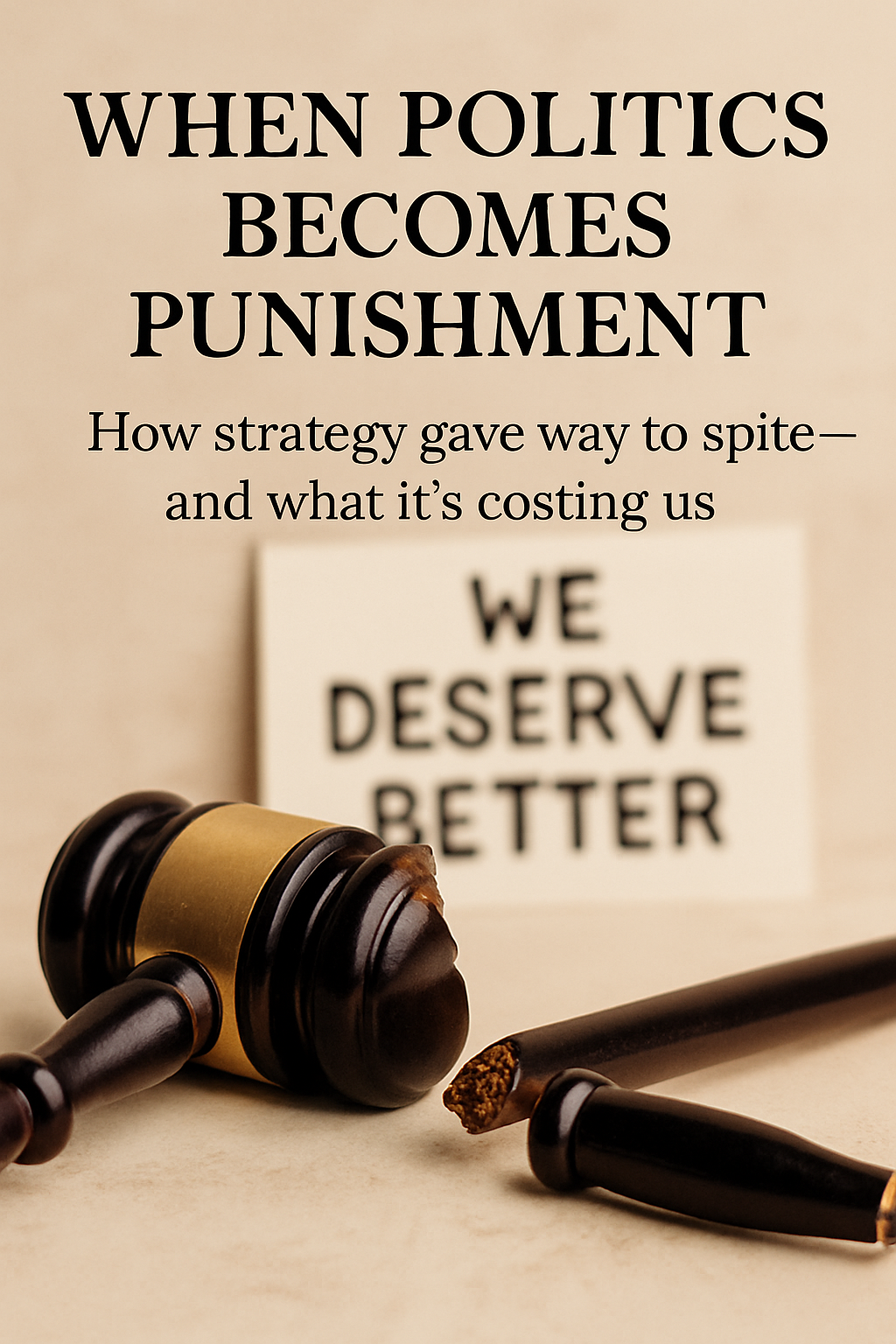When Politics Becomes Punishment