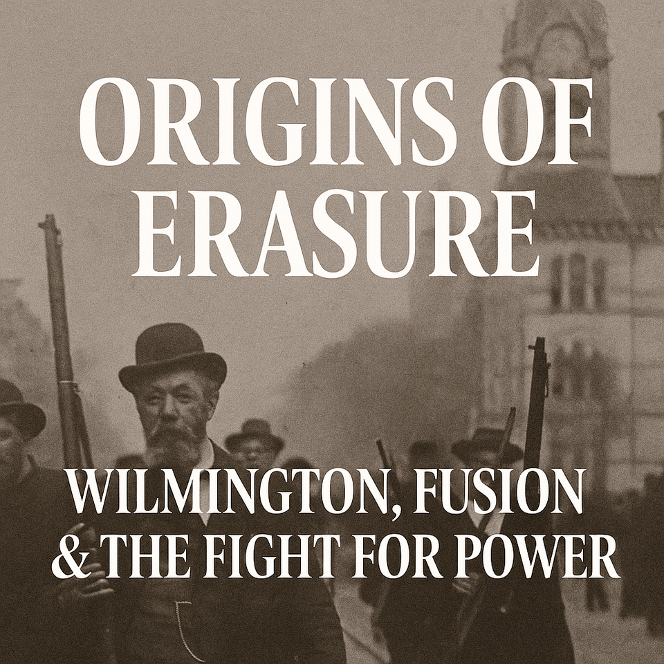 🧱 Part I: Origins of Erasure — Wilmington, Fusion & the Fight for Power
